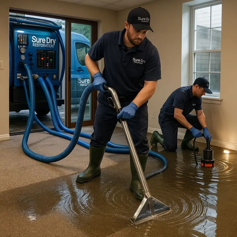 Water Extraction and Removal process in Travelers Rest, SC
